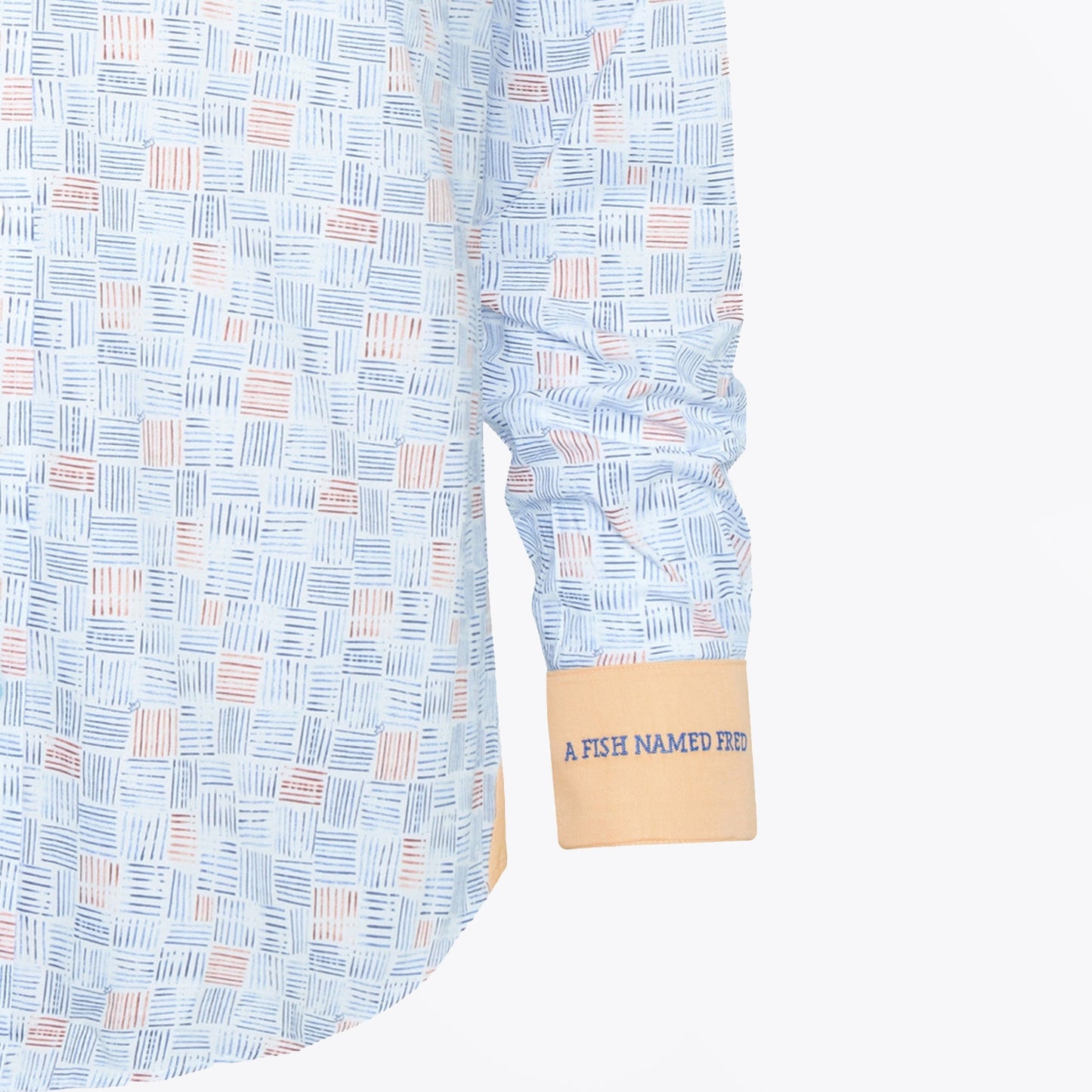 - Watercolour Stripes Shirt - Blue