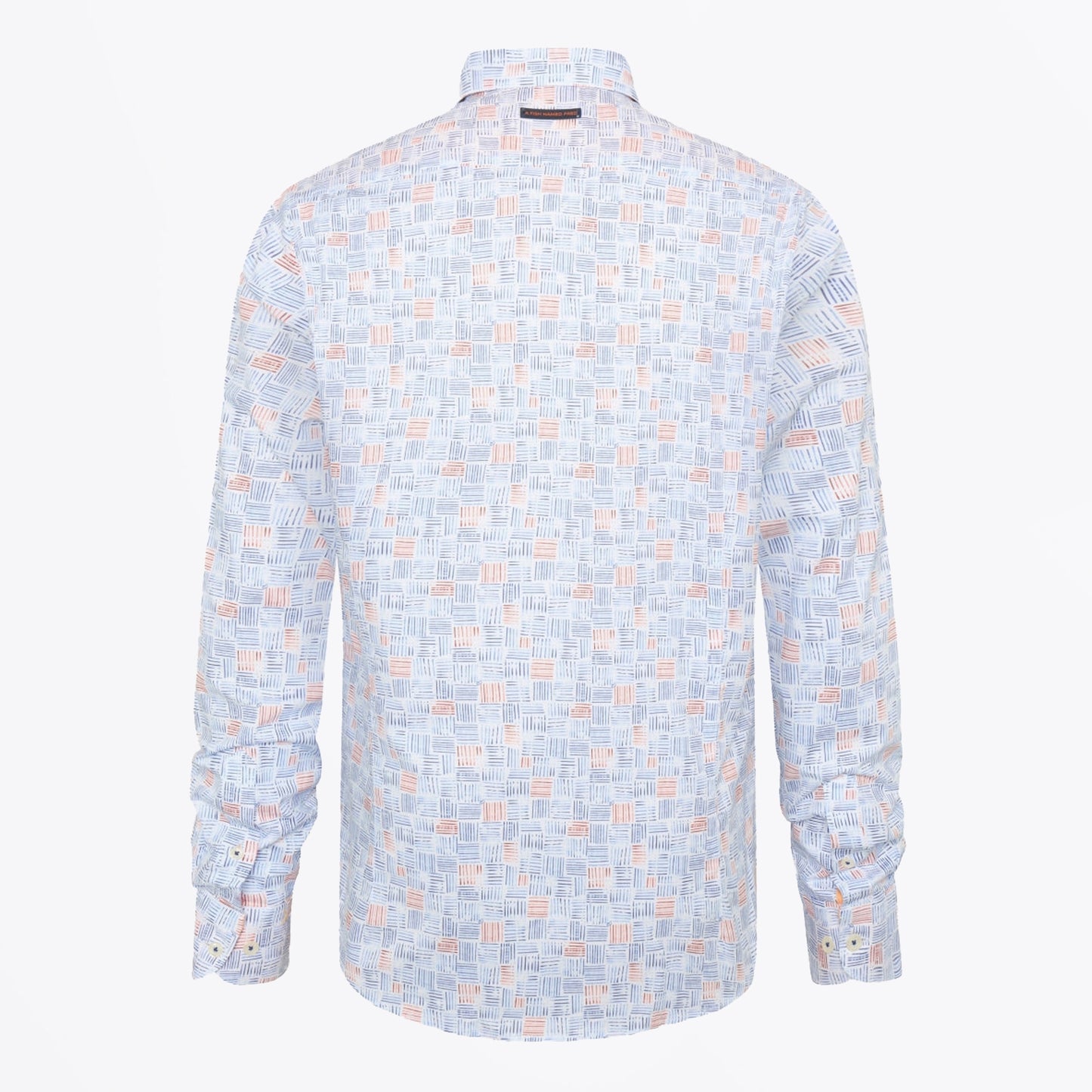 - Watercolour Stripes Shirt - Blue