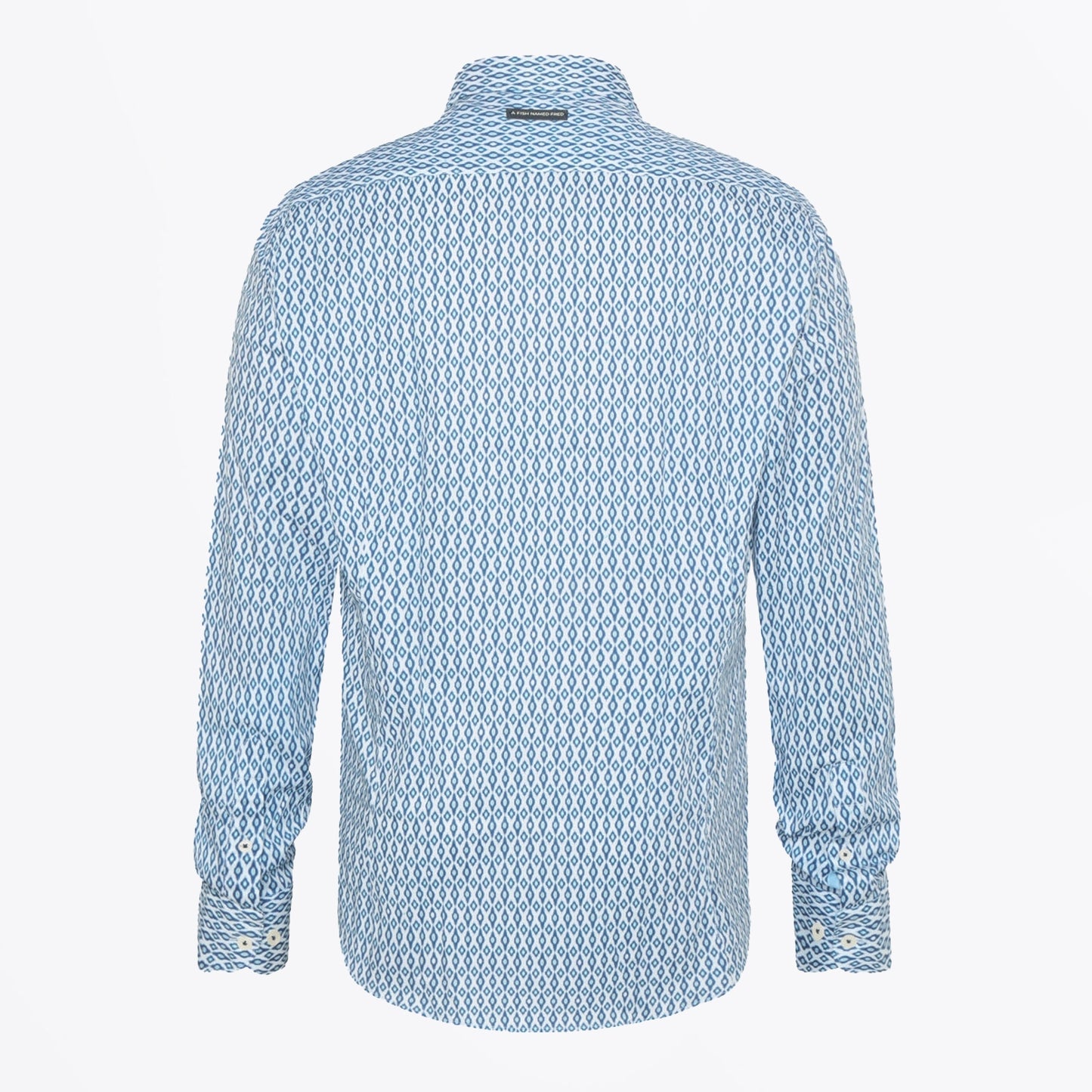 - Ikat Shirt - Cobalt