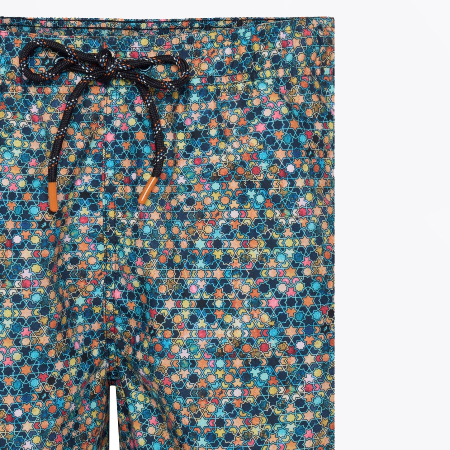 - Star Tiles Swim Shorts - Navy