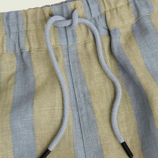 - Mist Strata Nicola Linen Shorts