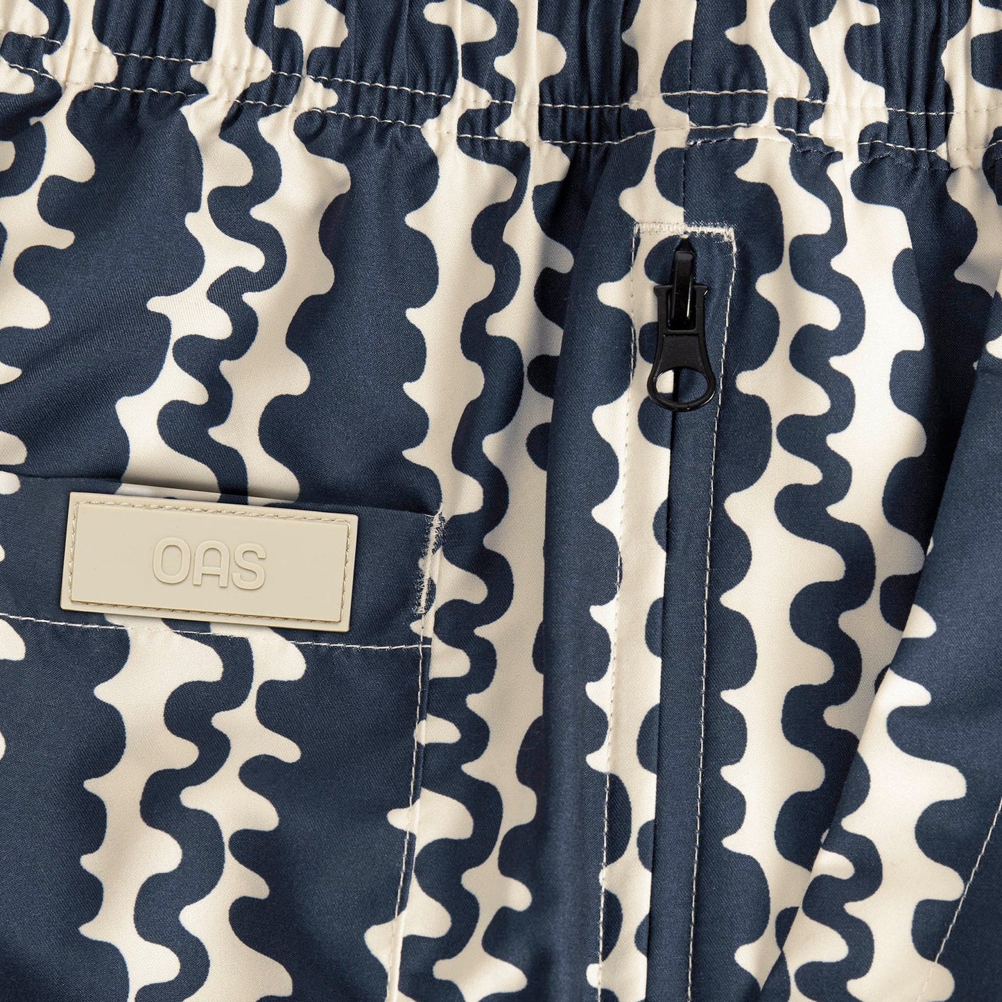 - Blue Scribble Swim Shorts