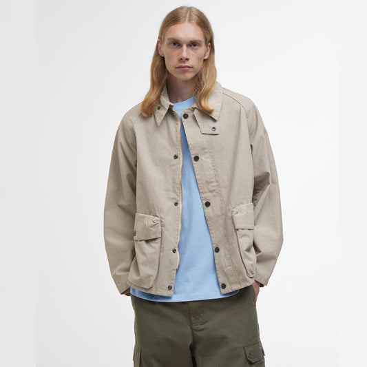 - Westdale Linen Casual Jacket - Pigment White