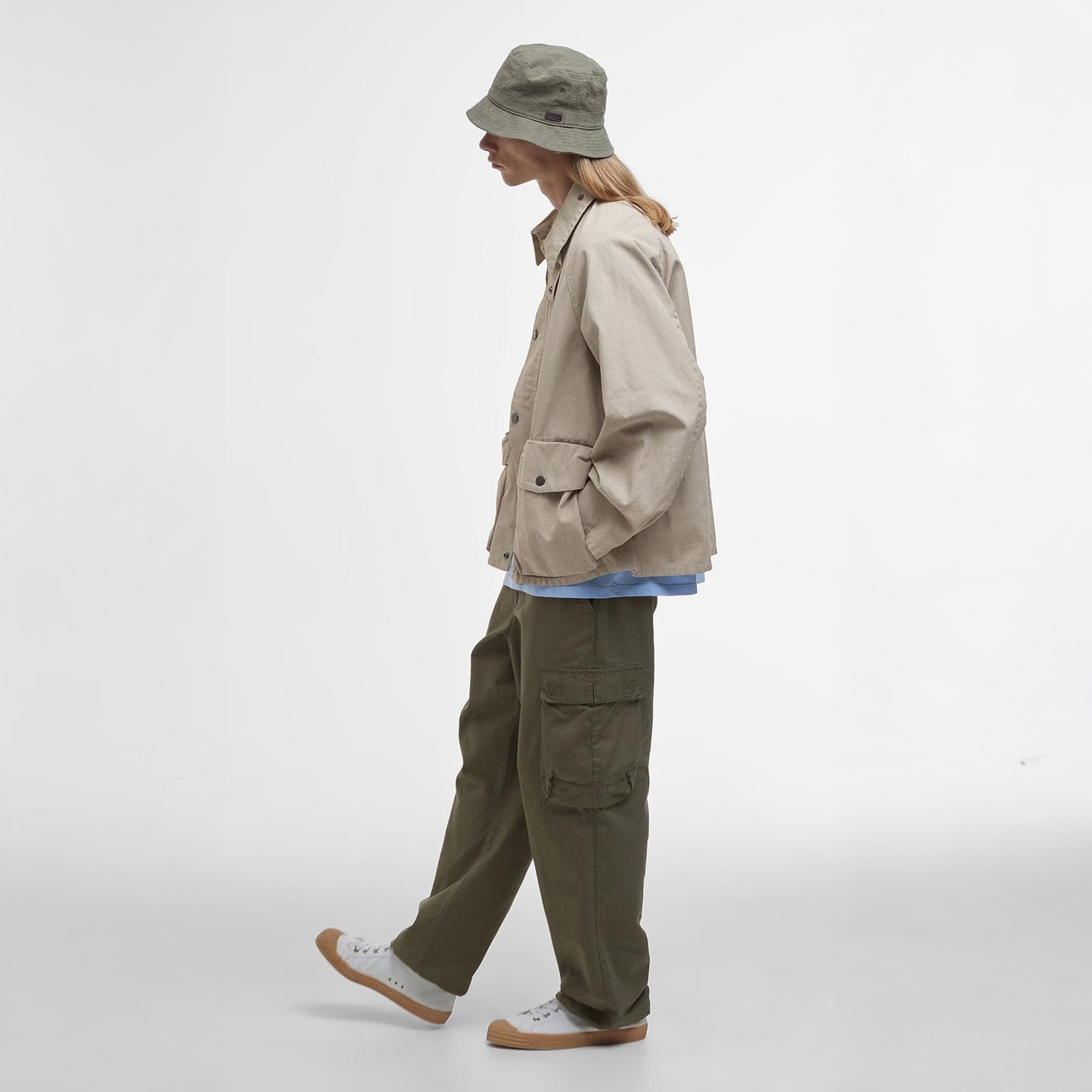 - Westdale Linen Casual Jacket - Pigment White