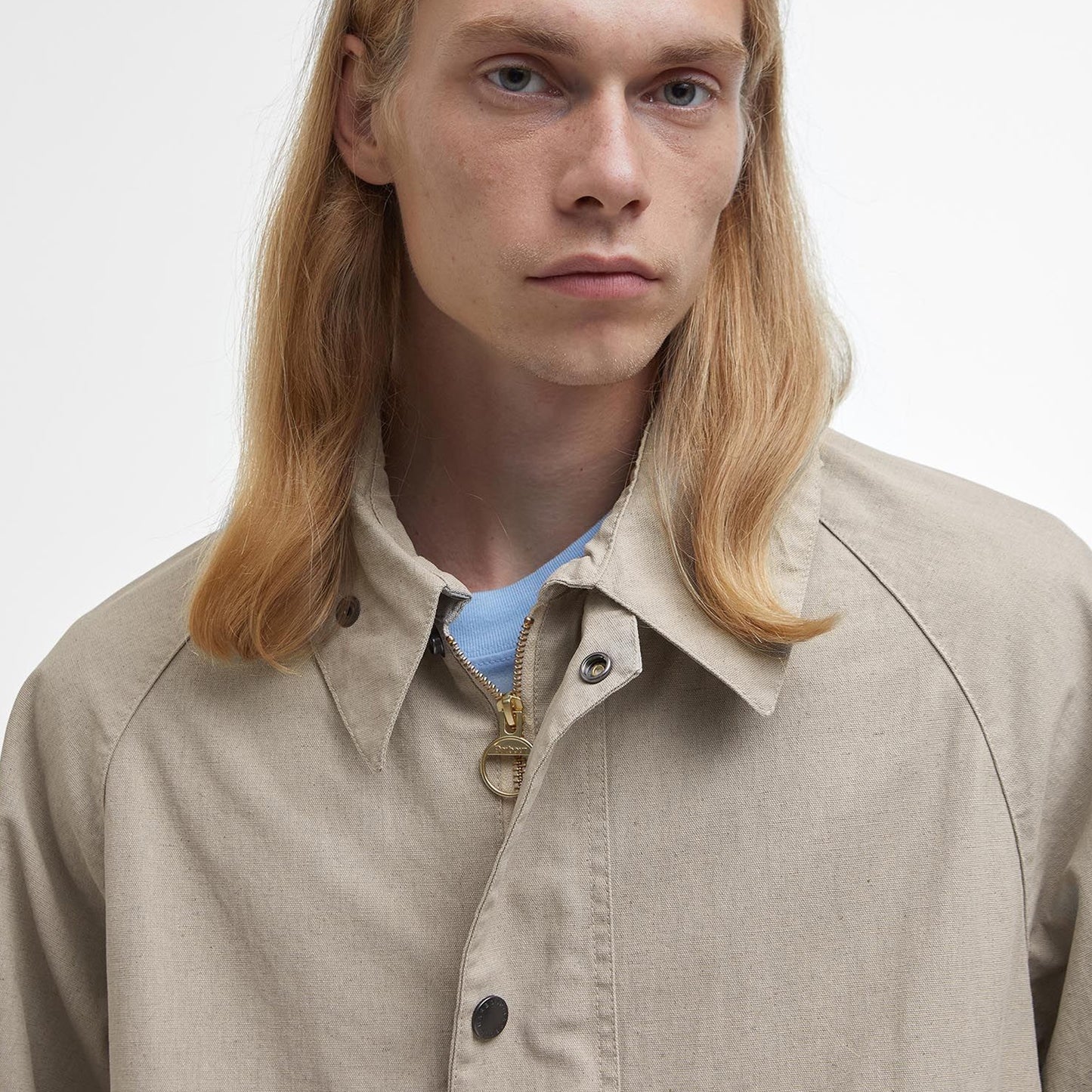 - Westdale Linen Casual Jacket - Pigment White