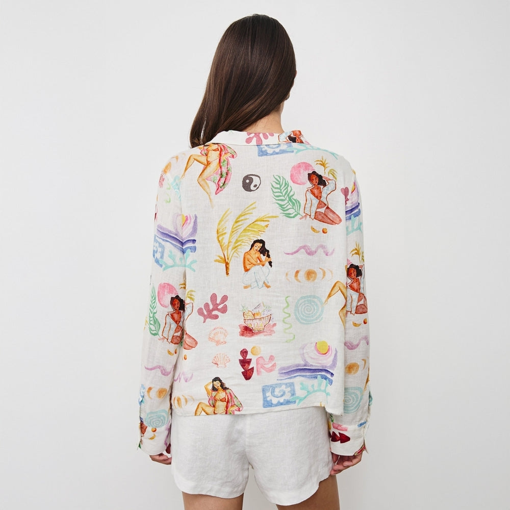 - Elm Shirt - Ivory Bathing Ladies