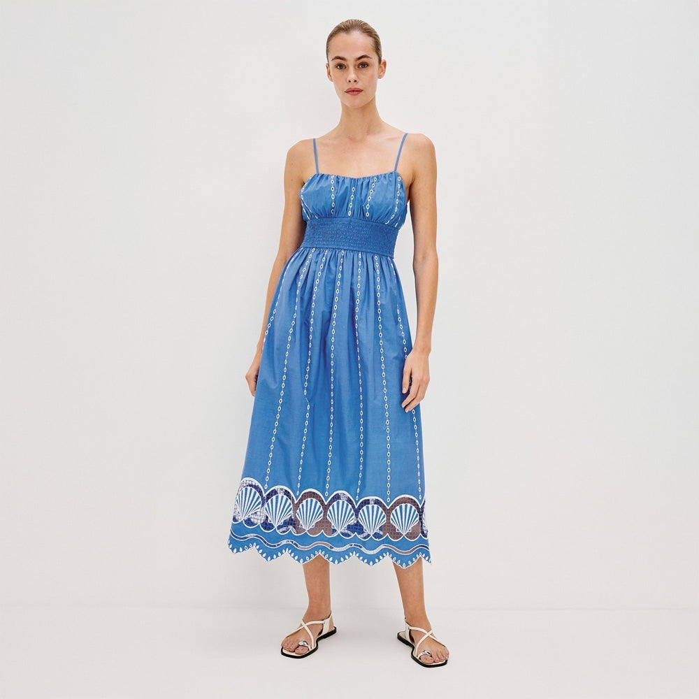 - Murano Dress - French Blue