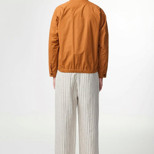 - Dave Poplin Hybrid Jacket - Caramel