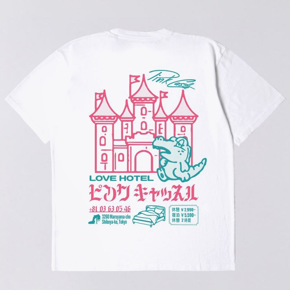 - Pink Castle T-Shirt - White