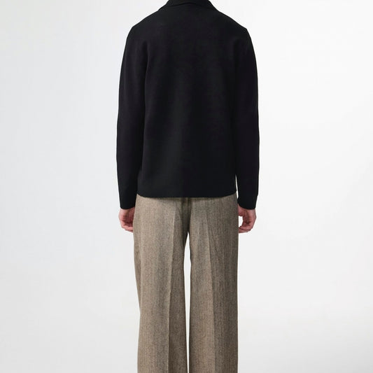 - Jonas Button Up Overshirt - Black