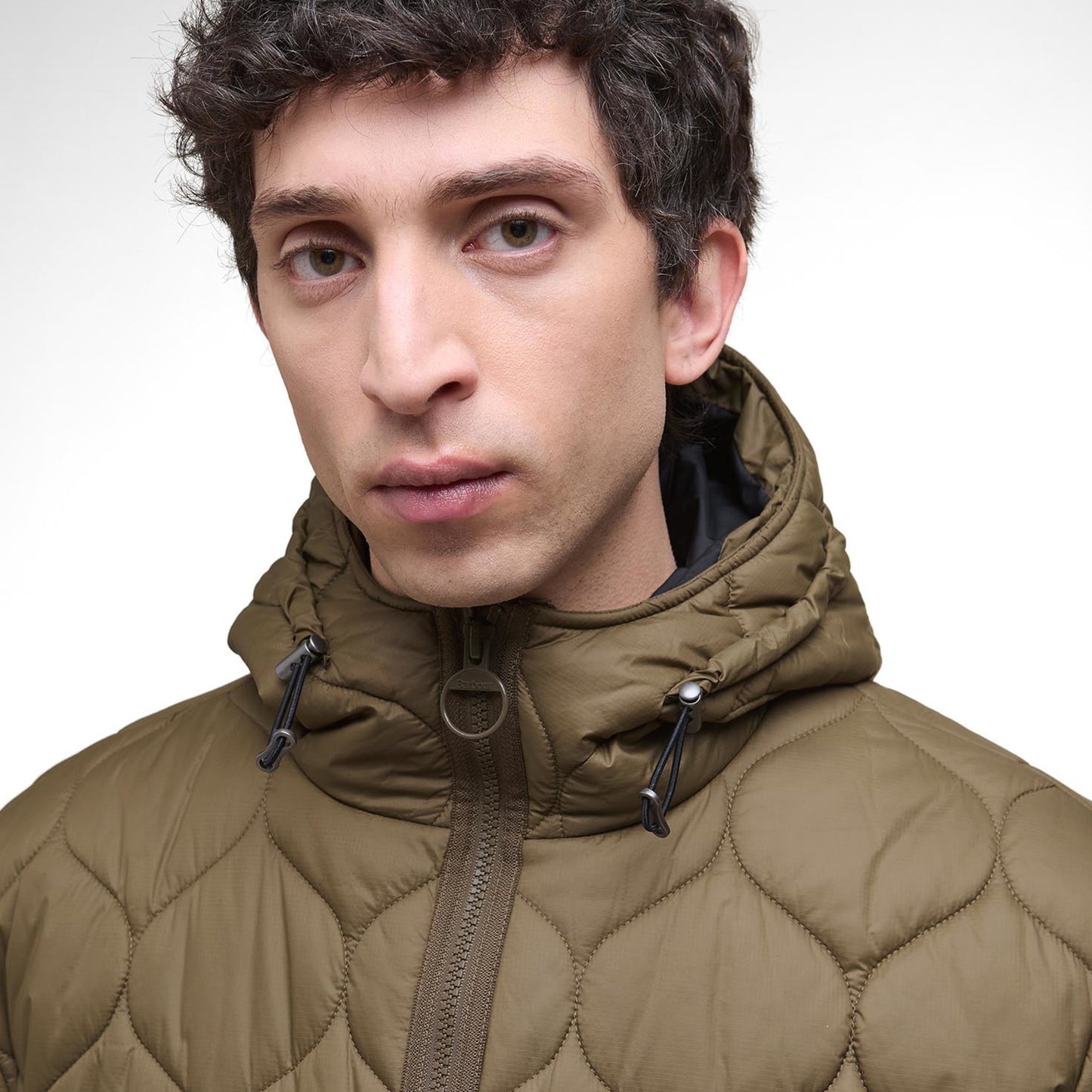 - Re-Engineered Hooded Spey Quilted Jacket - Beech