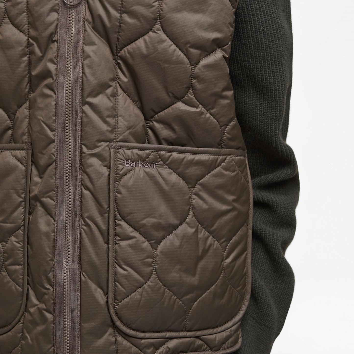 - Re-Engineered Utility Liddesdale Gilet - Dark Olive