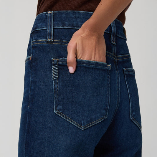 - Mason Ankle Straight Jeans - Overdrive