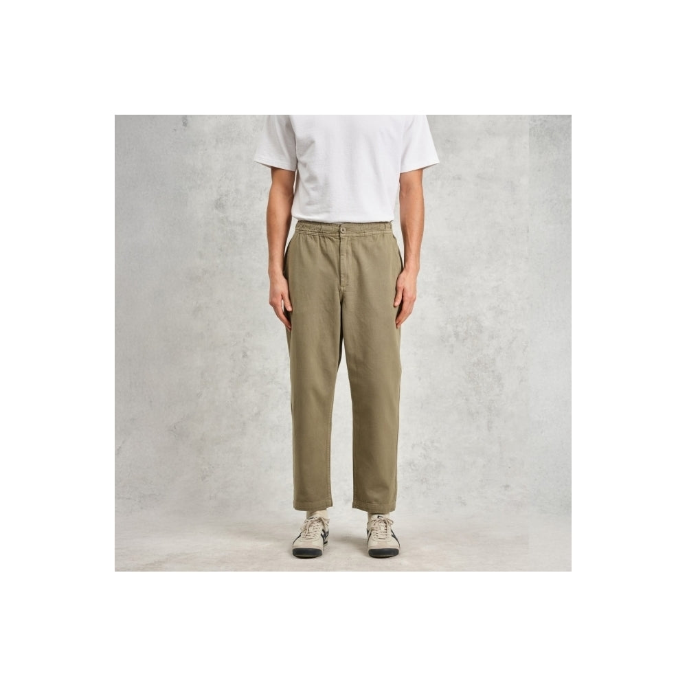 - Kurt Organic Cotton Trousers - Light Khaki