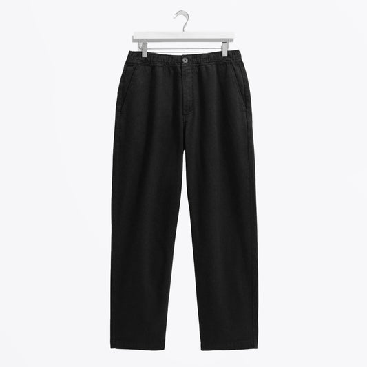 - Kurt Organic Cotton Trousers - Black