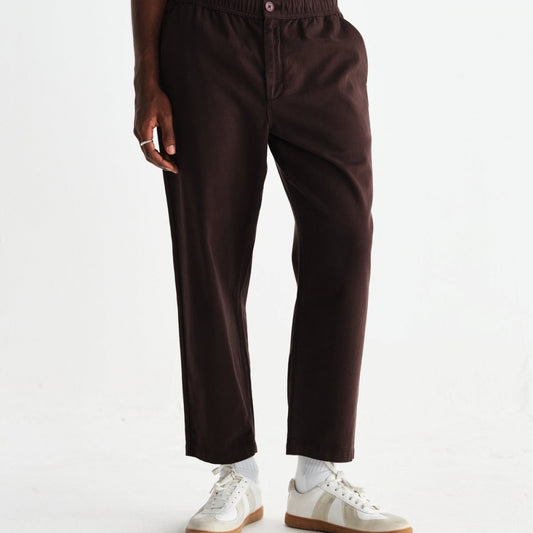 - Kurt Organic Cotton Trousers - Brown