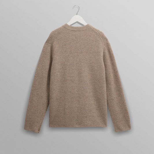 - Wilde Donegal Wool Crewneck - Natural