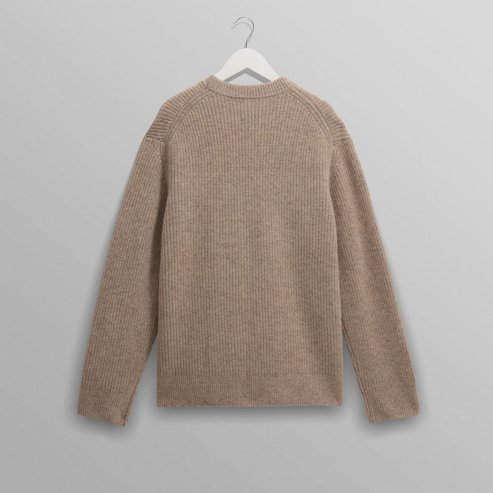 - Wilde Donegal Wool Crewneck - Natural