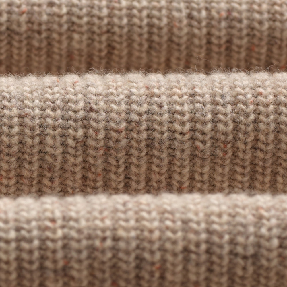 - Wilde Donegal Wool Crewneck - Natural