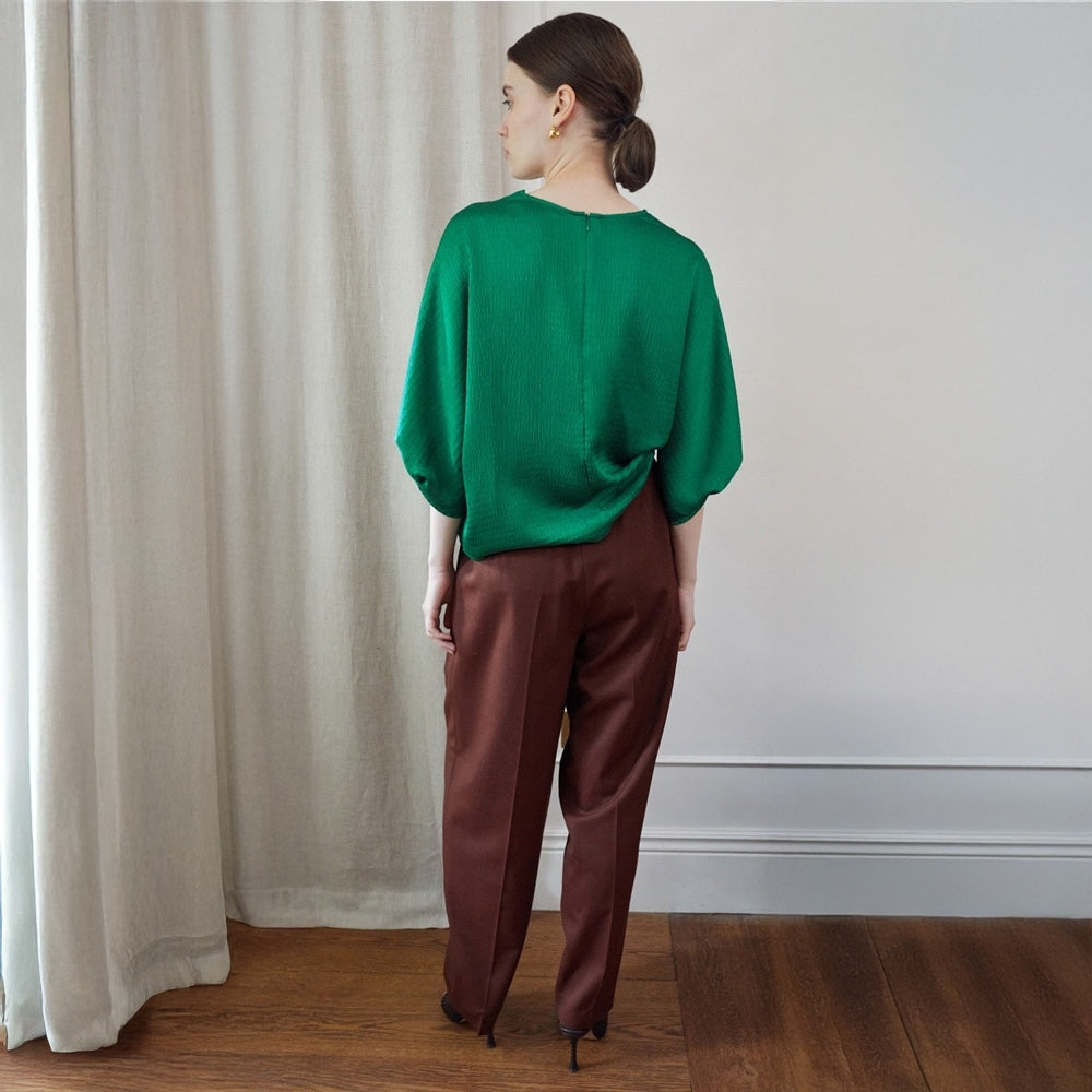 - Calloway Knot Top - Green