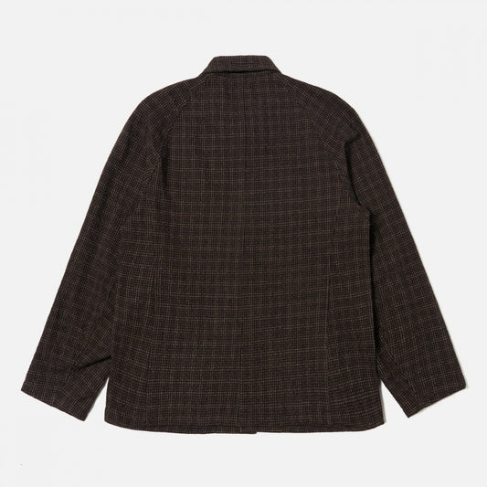 - Cedar Check Station Jacket - Brown