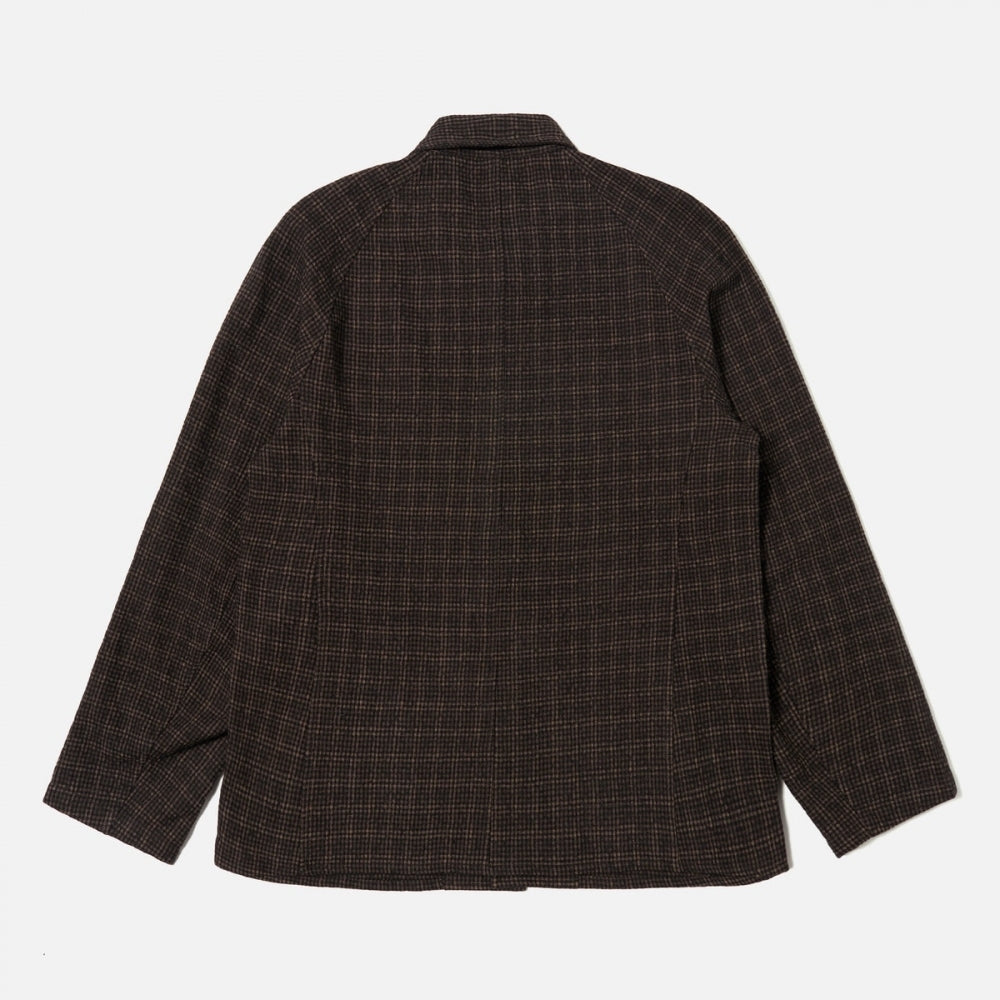 - Cedar Check Station Jacket - Brown