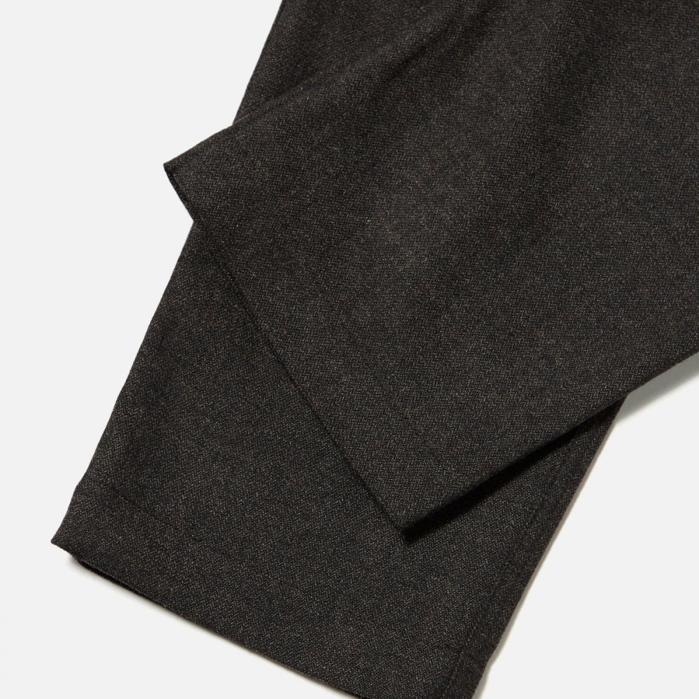 - Upcycled Italian Tweed Military Chino - Brown