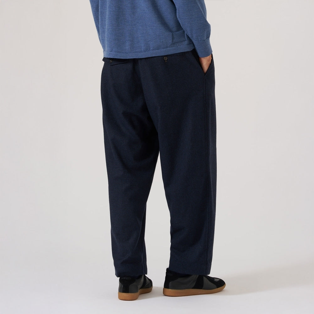 - Brushed Bari Oxford Pant - Navy