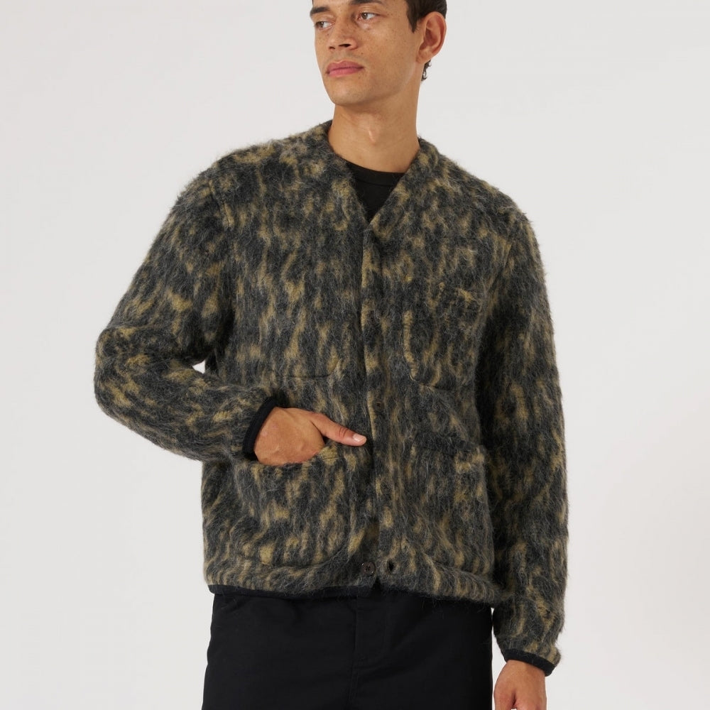 - Dolce Fleece Cardigan - Charcoal