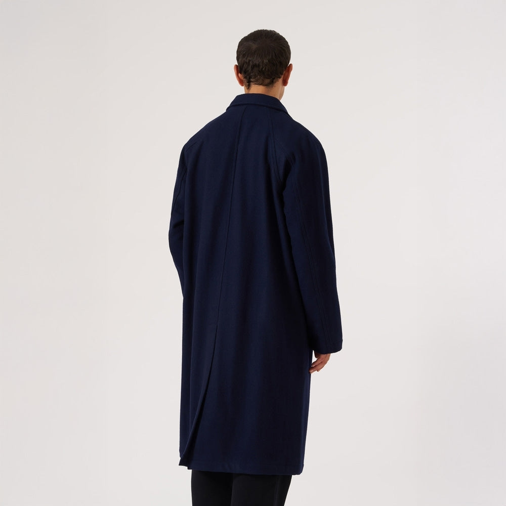 - Mowbray Mac Coat - Navy