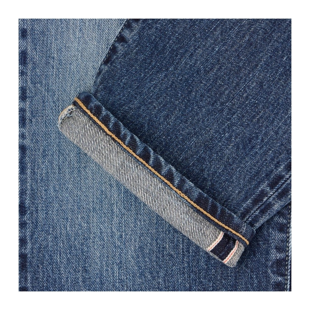 - Regular Tapered Jeans - Blue - Dark Used