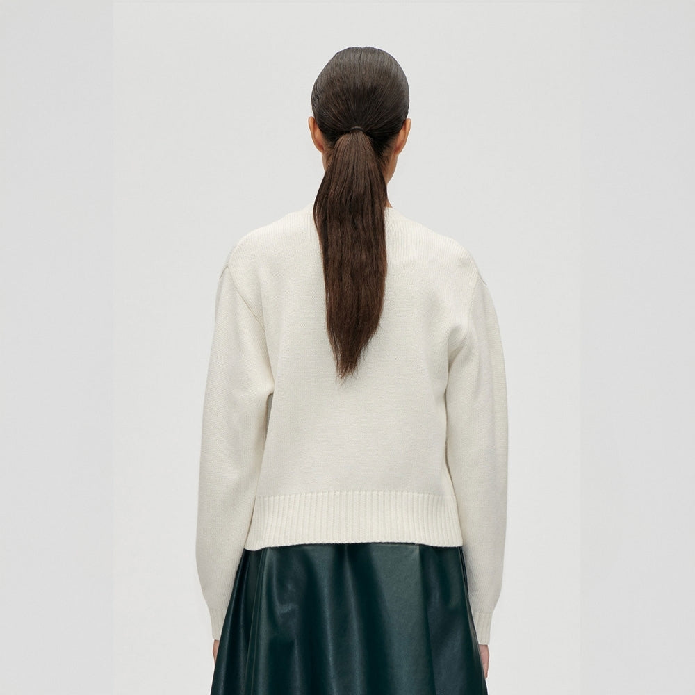 - Cropped Pocket Cardigan - Refugios