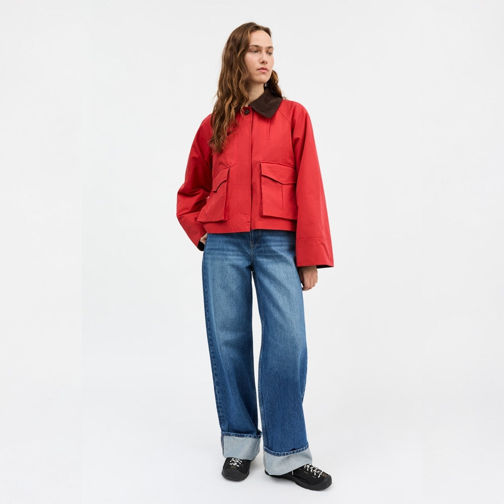 - Gaby City Jacket - Aurora Red