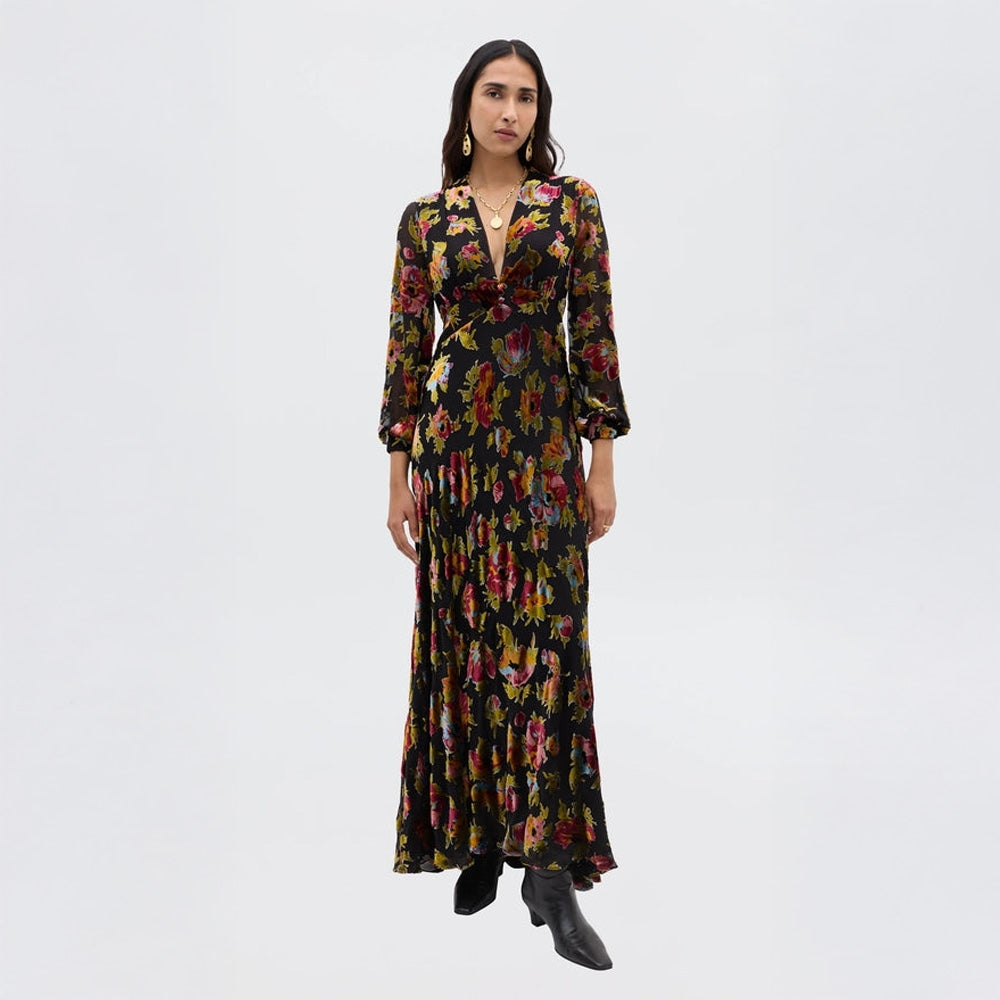 - Emory Dress - Countryside Devore Black