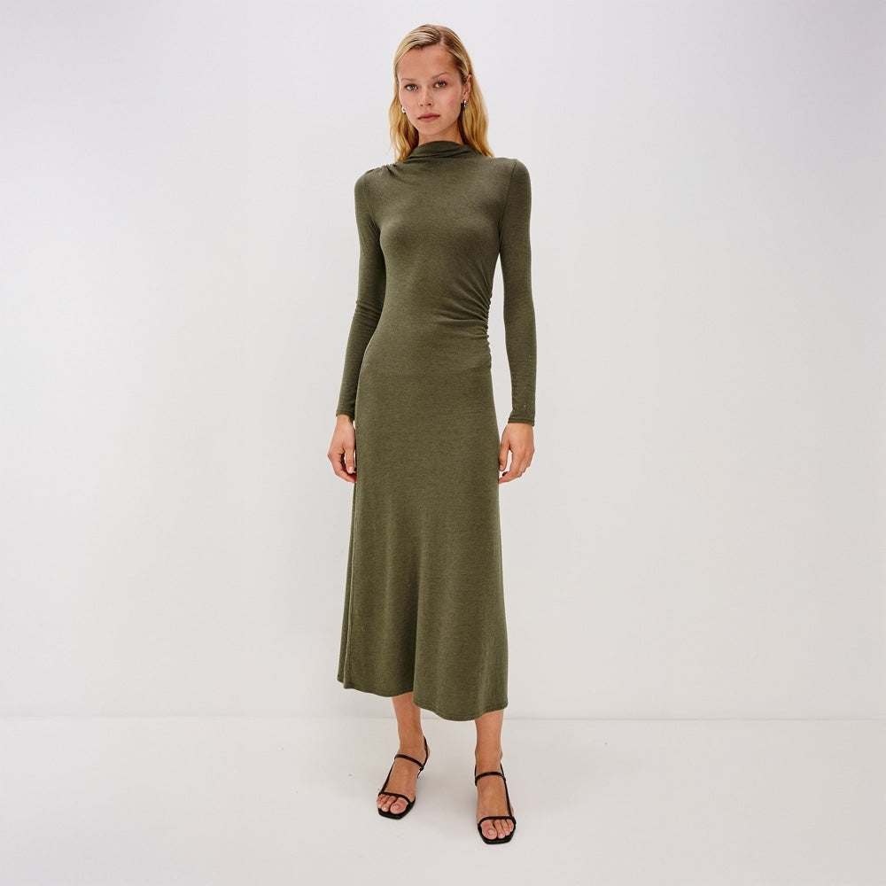 - Margaret Dress - Heather Olive