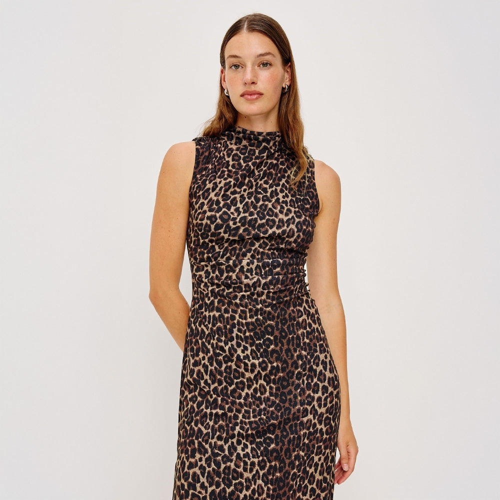 - Rebecca Dress - Brown Nala