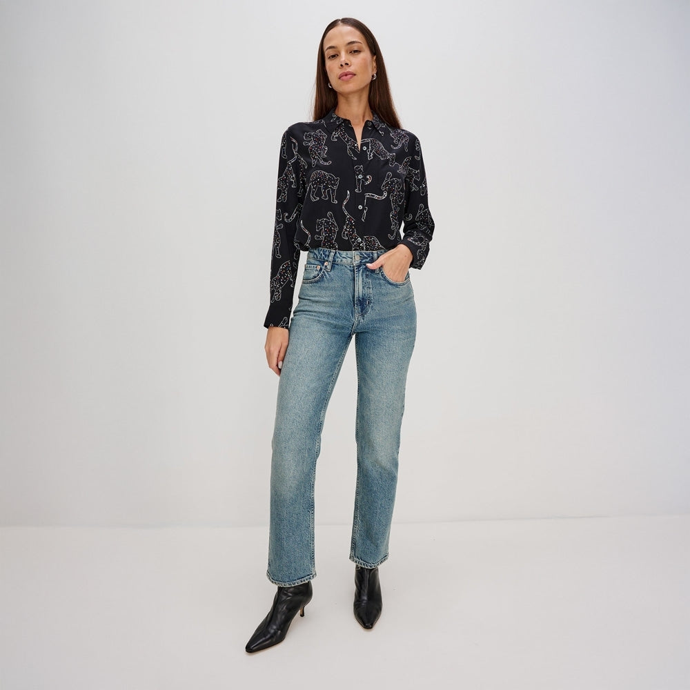 - Kate Shirt - Black Jaguars