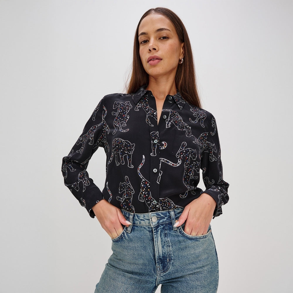 - Kate Shirt - Black Jaguars