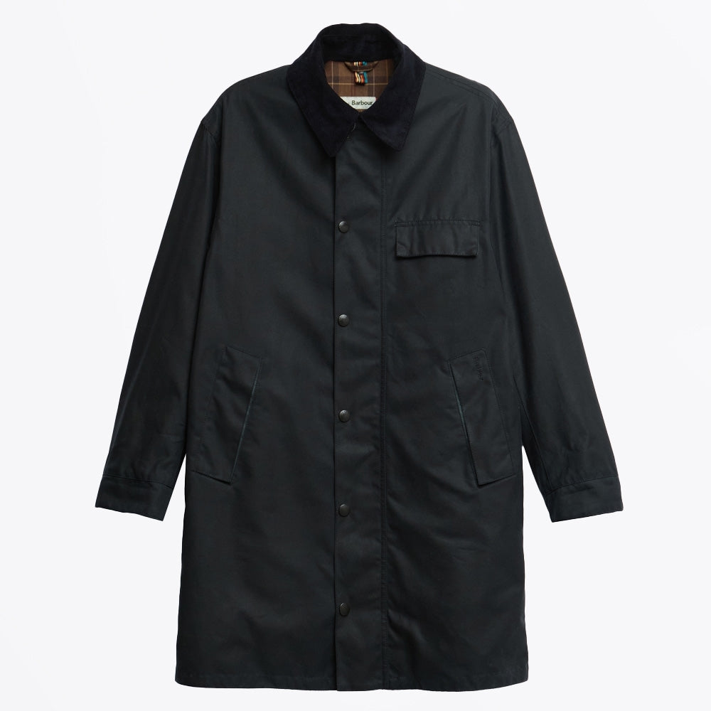 Paul Smith Loves Barbour - - Beeston Wax Jacket - Navy – MR & MRS