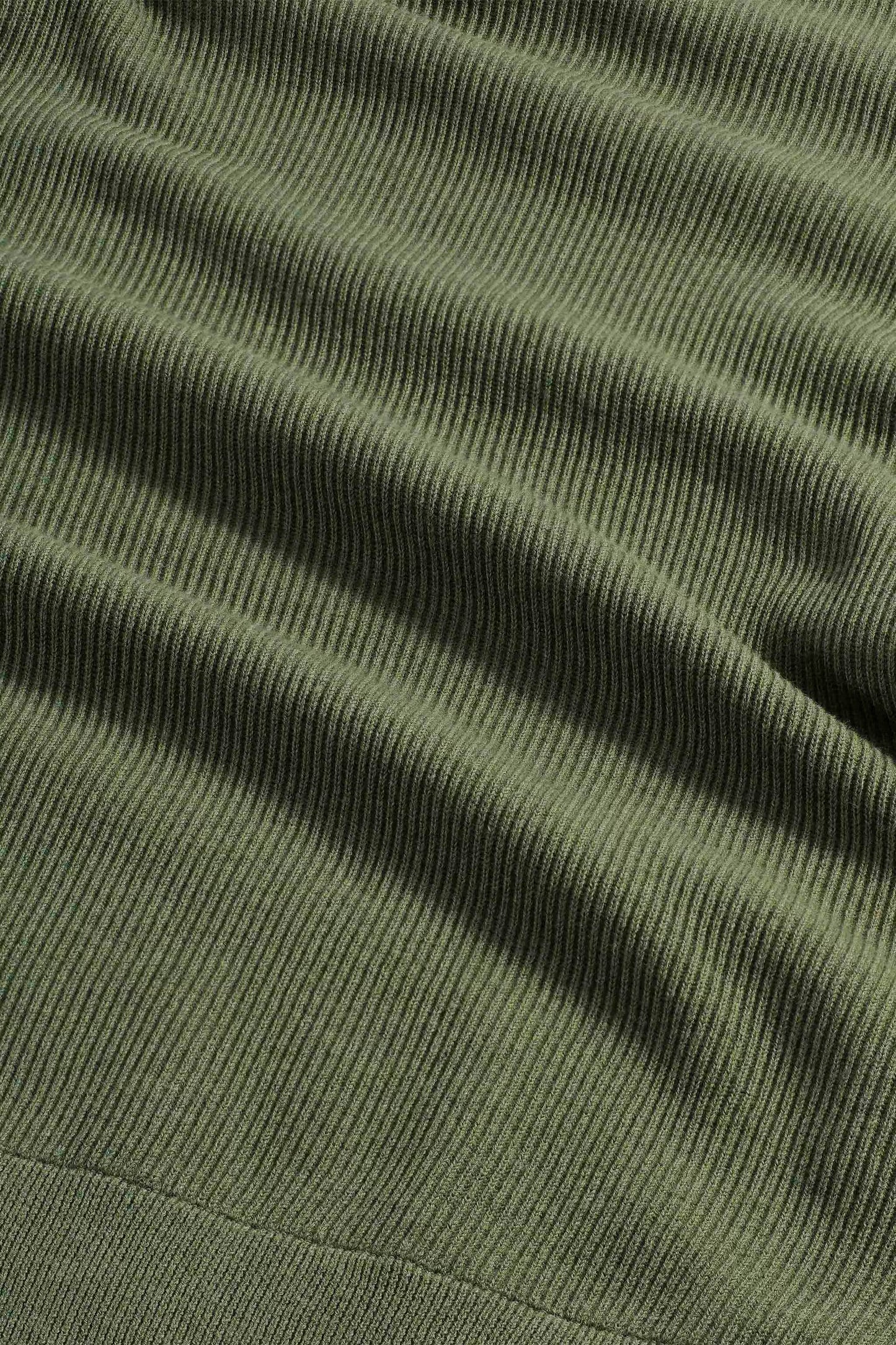 Kevin Ribbed Organic Cotton Sweater - Capers