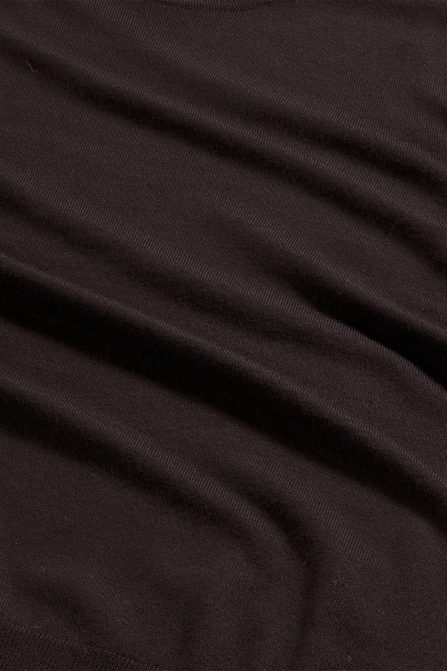 Ted Lightweight Merino Wool Sweater - Deep Truffle