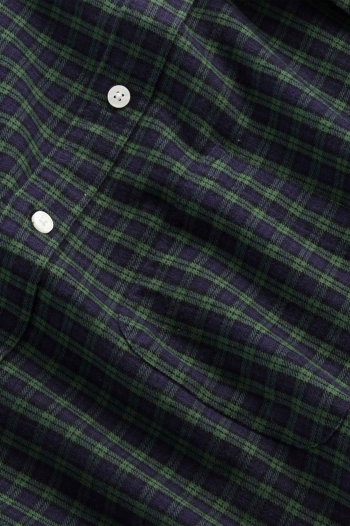 Deon Casual Flannel Shirt - Eden Check