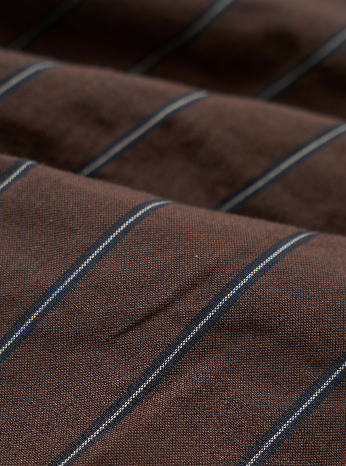 Chester Stripe Oxford Pant - Brown