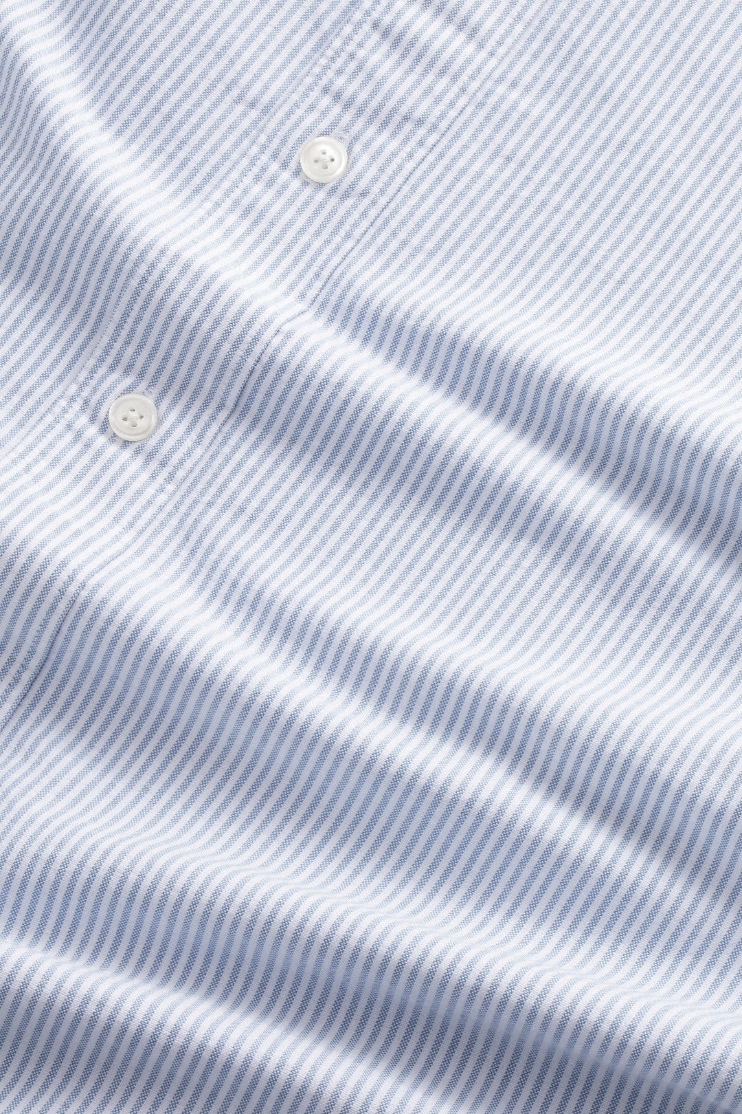 Colby Logo Regular Fit Oxford Shirt - Blue Stripe