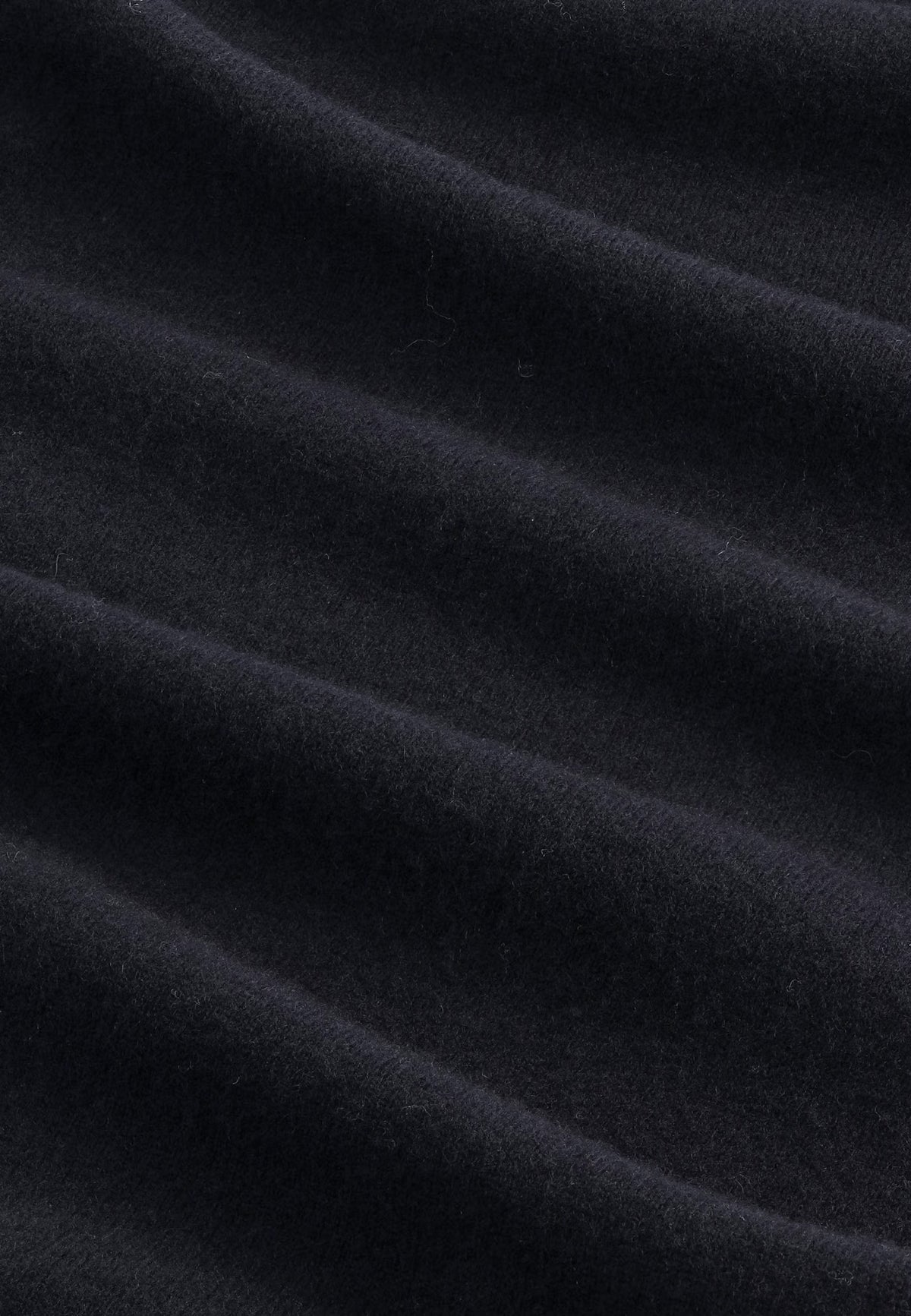 Sammy Knitted Crew Neck Wool Sweater - Navy Melange