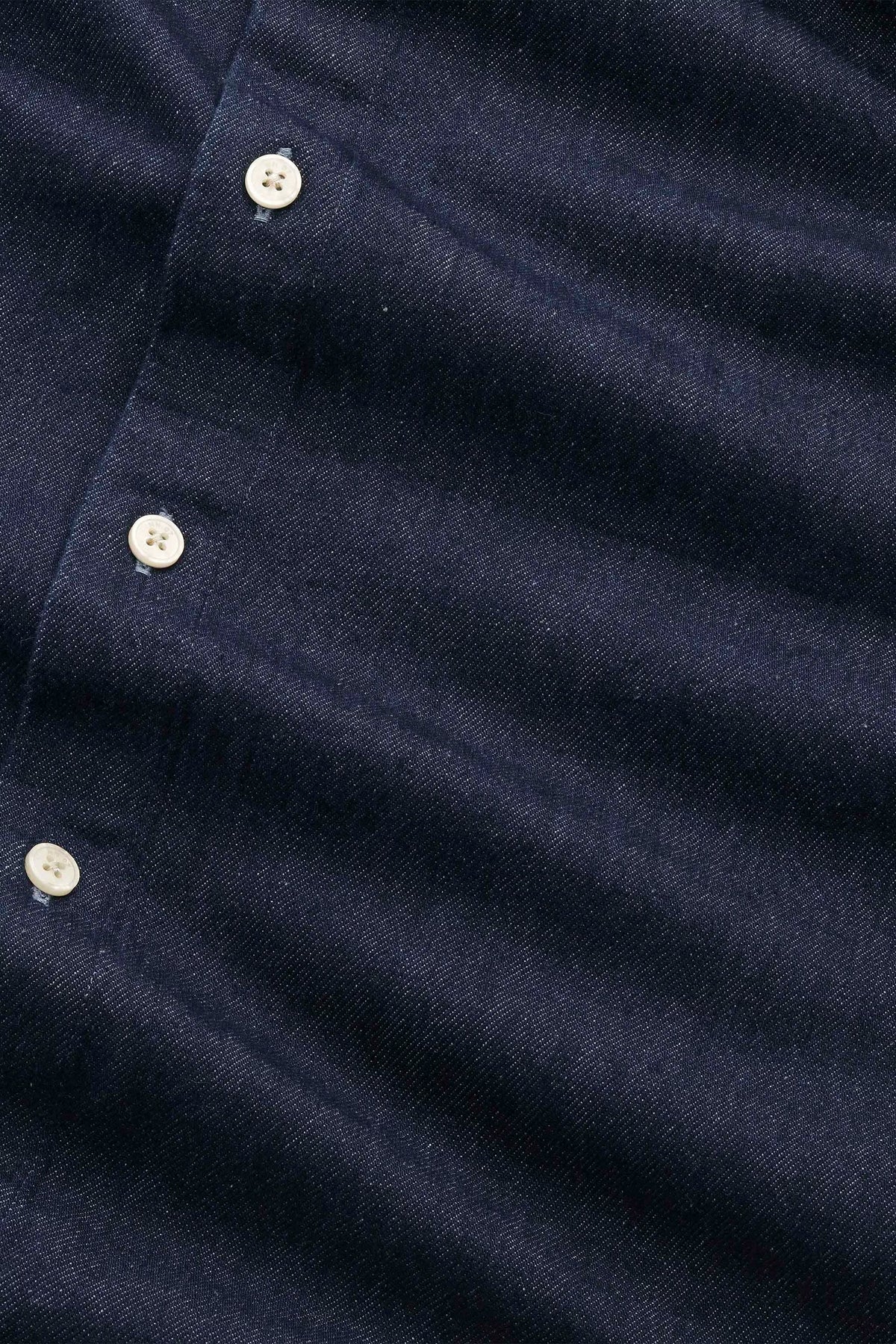 Casper Denim Overshirt - Dark Rinse Denim