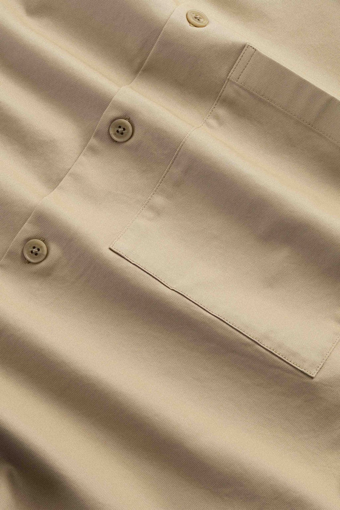 Freddy Cavalry Twill Overshirt - Desert Khaki