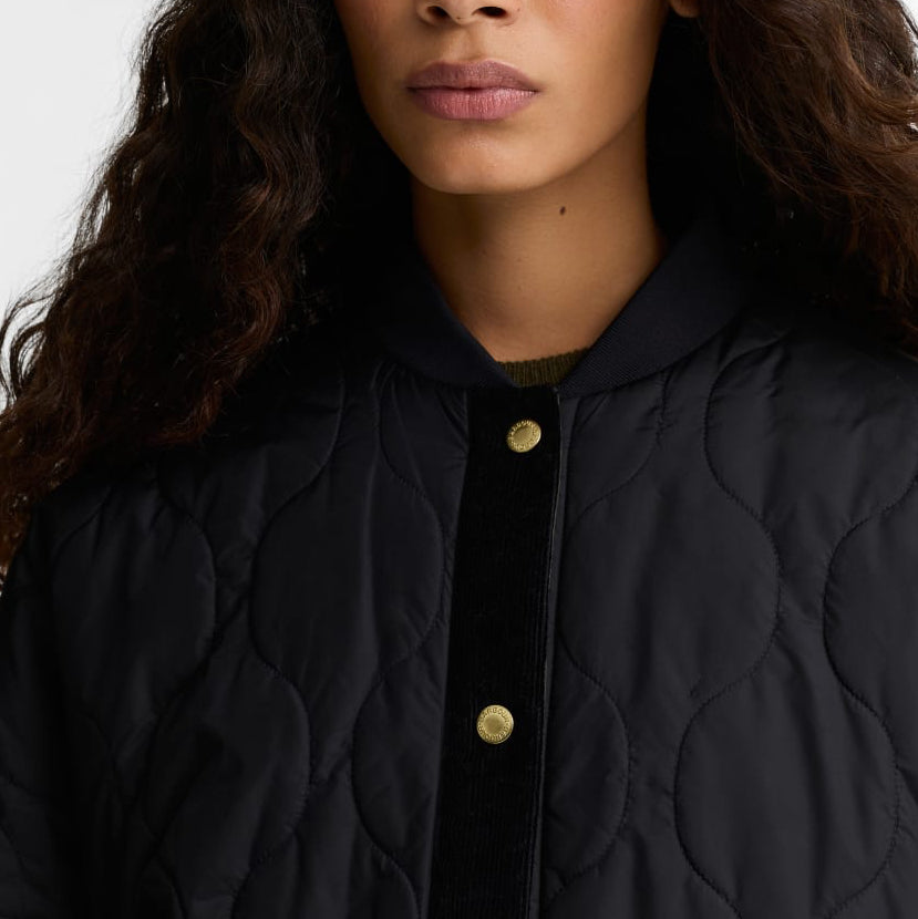 Ravenshill Reversible Quilted Jacket - Black / Shadow Classic