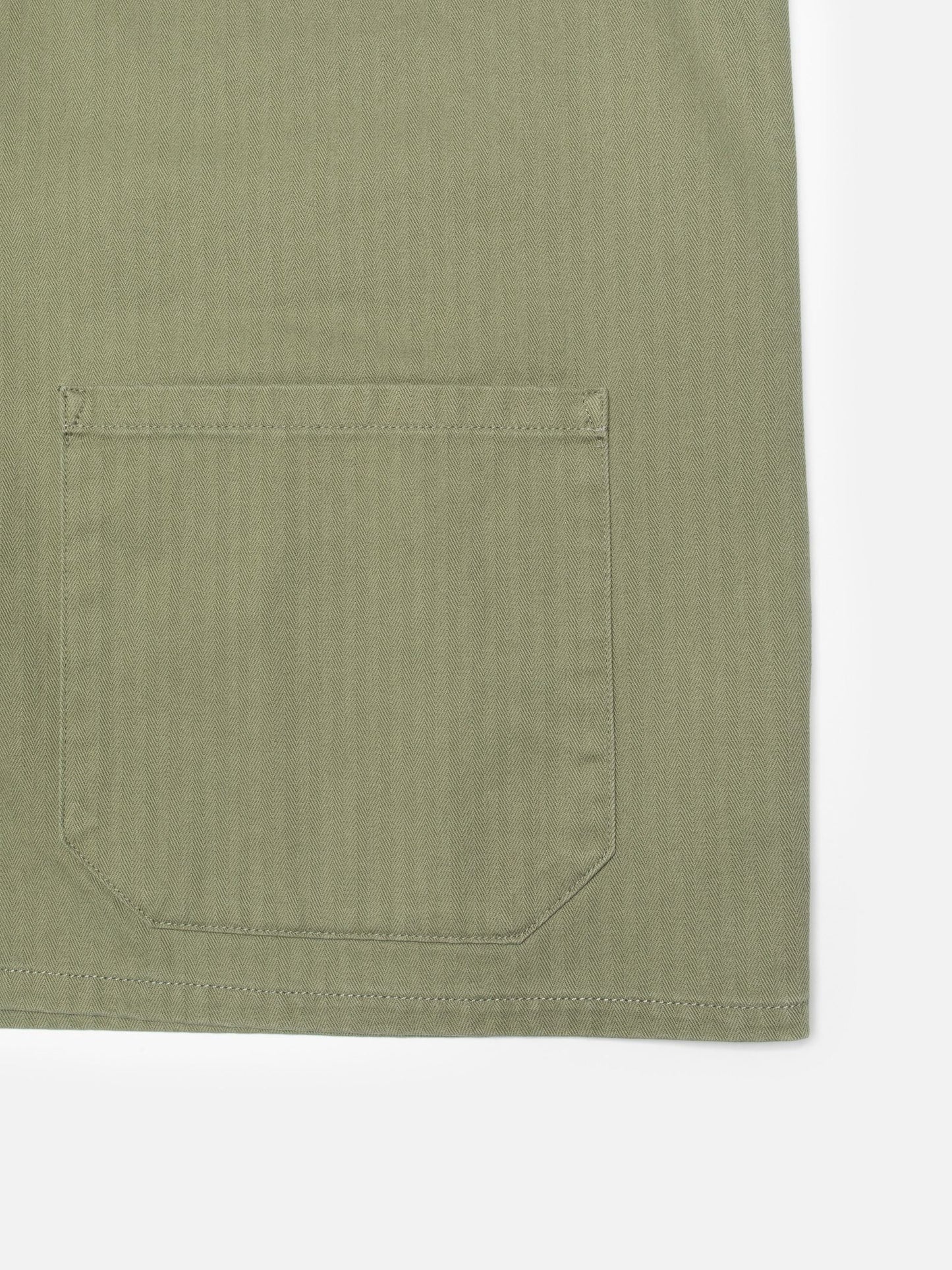 Buddy Chore Jacket Herringbone - Pale Green