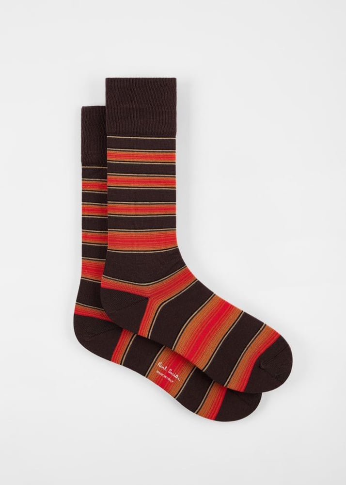 Mix Stripe Socks Three Pack - Multicolour